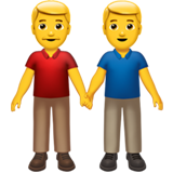 apple version: Two Men Holding Hands