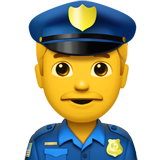apple version: Male Police Officer