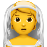 apple version: Bride with Veil