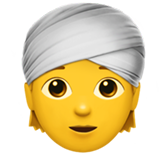 apple version: Man Wearing Turban