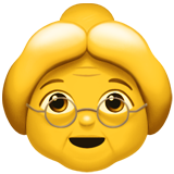 apple version: Old Woman
