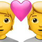 apple version: Couple with Heart