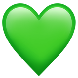 apple version: Green Heart