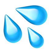 apple version: Sweat Droplets