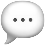 apple version: Speech Balloon