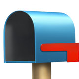 apple version: Open Mailbox with Raised Flag