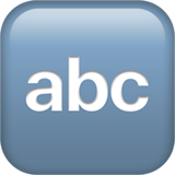 apple version: Input Symbol for Latin Capital Letters