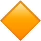 apple version: Large Orange Diamond