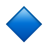apple version: Small Blue Diamond