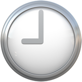 apple version: Clock Face Nine O'Clock