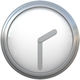 apple version: Clock Face Nine-Thirty