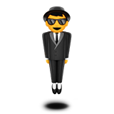 apple version: Man in Business Suit Levitating