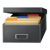 apple version: Card File Box