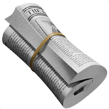 apple version: Rolled-Up Newspaper