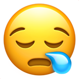 apple version: Sleepy Face