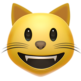 apple version: Grinning Cat Face