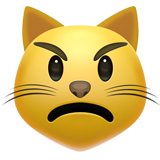 apple version: Pouting Cat
