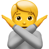 apple version: Person Gesturing No