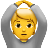 apple version: Person Gesturing OK