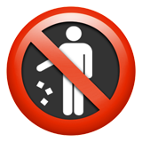 apple version: No Littering