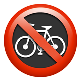 apple version: No Bicycles