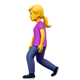 apple version: Woman Walking