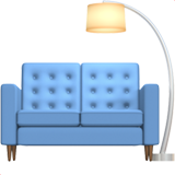 apple version: Couch and Lamp