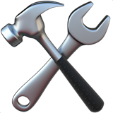 apple version: Hammer and Wrench