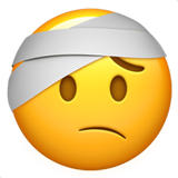 apple version: Face with Head-Bandage