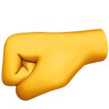 apple version: Left Facing Fist