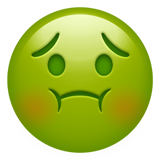 apple version: Nauseated Face