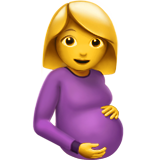 apple version: Pregnant Woman