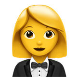 apple version: Woman in Tuxedo