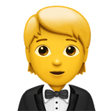 apple version: Man in Tuxedo