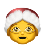 apple version: Mrs. Claus
