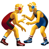 apple version: Men Wrestling