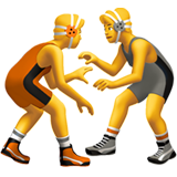 apple version: People Wrestling