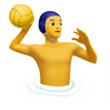 apple version: Man Playing Water Polo
