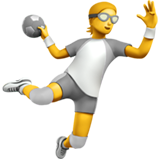 apple version: Person Playing Handball