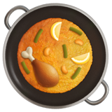 apple version: Shallow Pan of Food