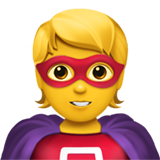apple version: Superhero
