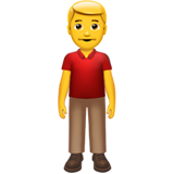 apple version: Man Standing