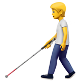 apple version: Person with White Cane