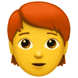 apple version: Person: Red Hair