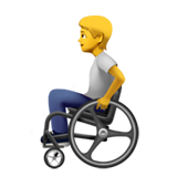apple version: Person in Manual Wheelchair