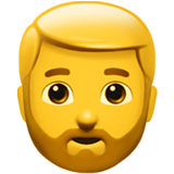 apple version: Man: Beard