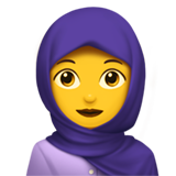 apple version: Woman with Headscarf