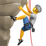 apple version: Person Climbing
