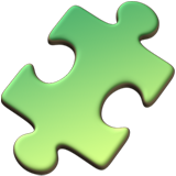 apple version: Jigsaw Puzzle Piece