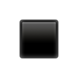 apple version: Black Small Square